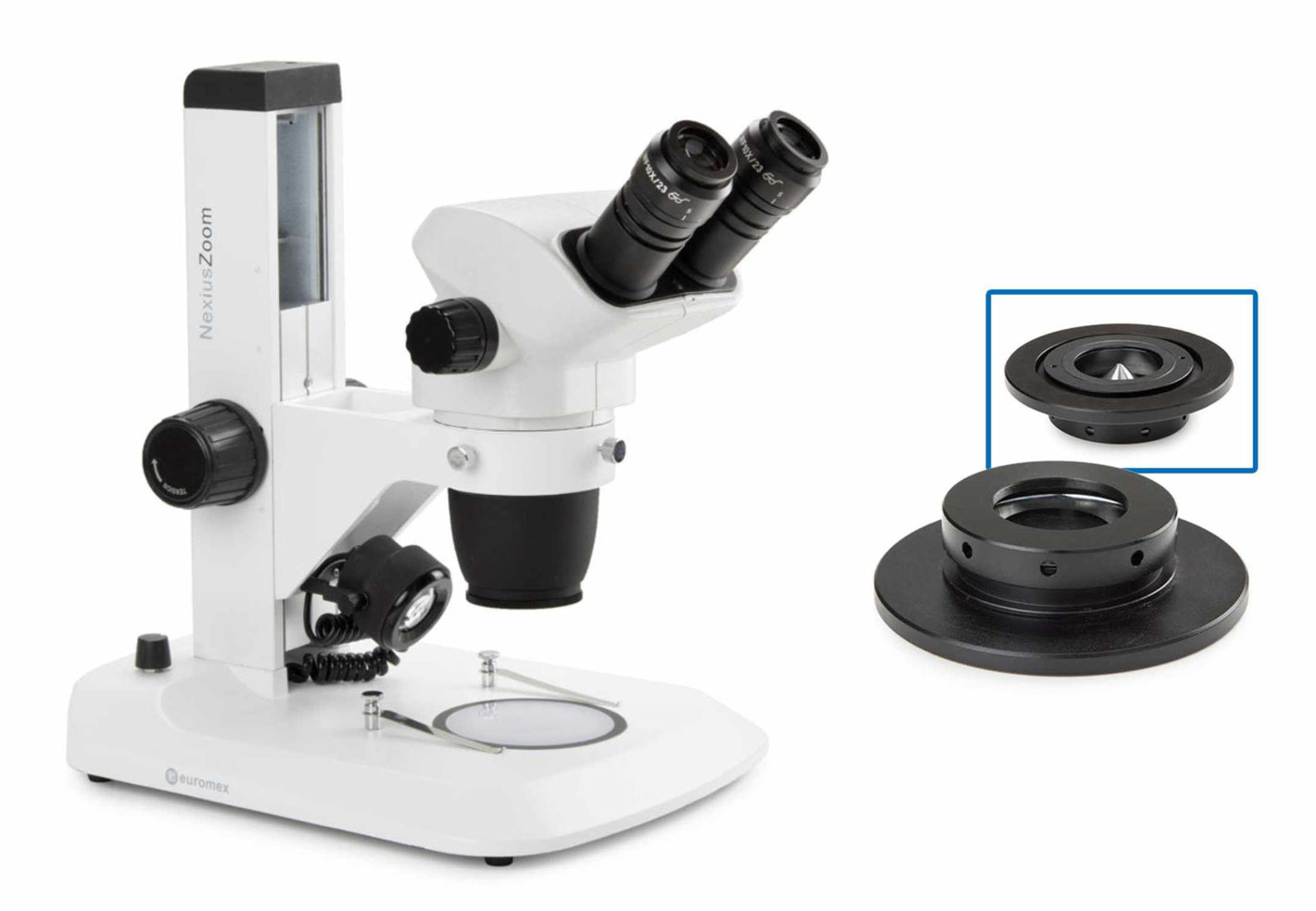 NexiusZoom EVO Darkfield Stereo Microscope