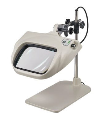Otsuka 180mm SuperWide Lens, Industrial Grade, LED Illuminated, Interchangeable Lens Magnifier 2X-8X