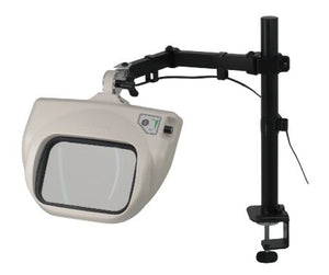 Otsuka 180mm SuperWide Lens, Industrial Grade, LED Illuminated, Interchangeable Lens Magnifier 2X-8X