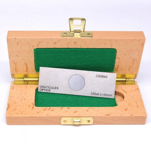 Professional Range Calibration Slide 10mm/0.1mm- Reflected Illumination