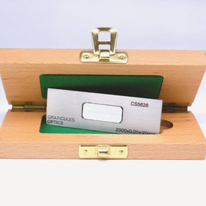 Professional Range Calibration Slide 20mm/0.01mm- Reflected Illumination