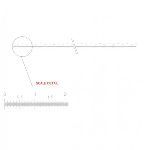 Professional Range Calibration Slide 20mm/0.01mm- Transmitted Illumination