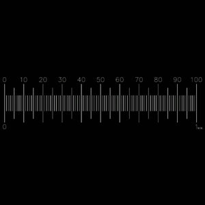 Professional Range Calibration Slide 1mm/0.01mm- Reflected Illumination