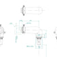 Toolscope Body- 90 degrees tilt with c-mount