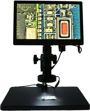 UltraMZ-0460 Monozoom Industrial Inspection Microscope with Display Camera