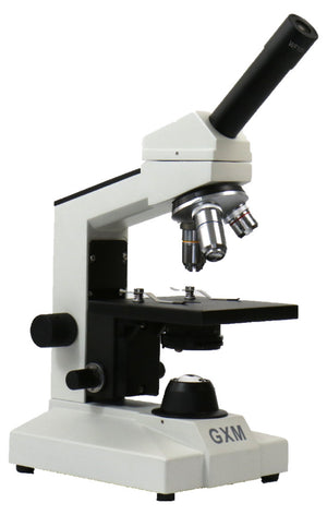 GX Microscopes UltraBIO-1 Series 40X-400X Monocular Biological Microscope with Portable Option