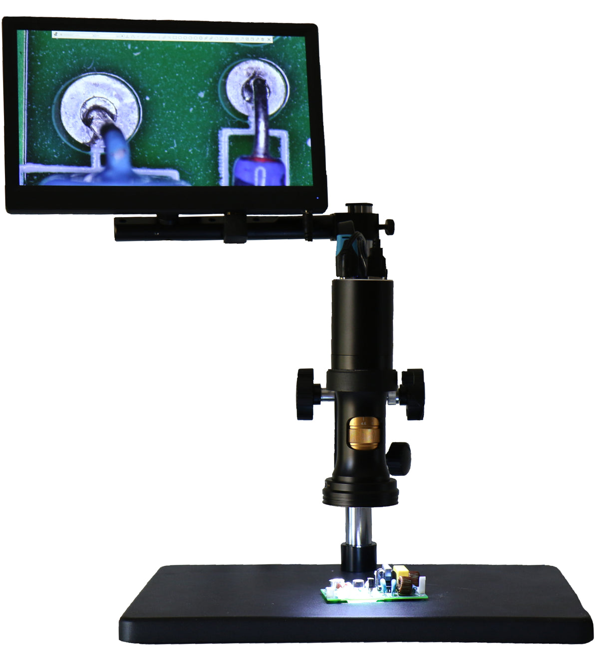 Geometry Inspection Device Microscope UltraDIGI-4KMZ-M High Resolution Digital Inspection Microscope with bu