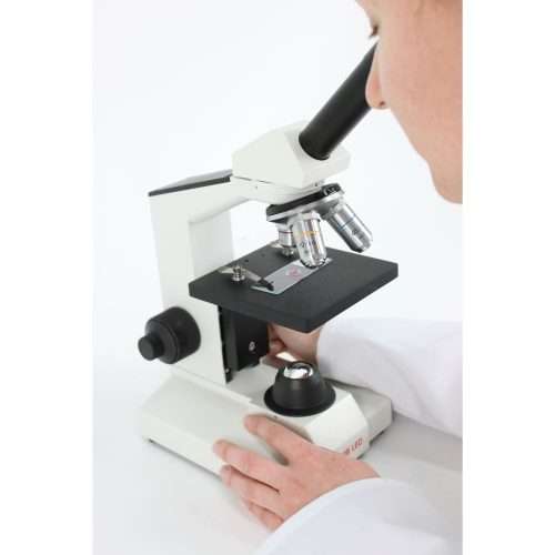 GX Microscopes UltraBIO-1 Series 40X-400X Biological Compound Monocular Microscopes with Portable Option