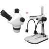 ultraZOOM-2 Stereo Microscope 8X-50X (to 300X) Binocular. ULWD + Gooseneck Stand 0100. Trinocular Options Available, Please Enquire