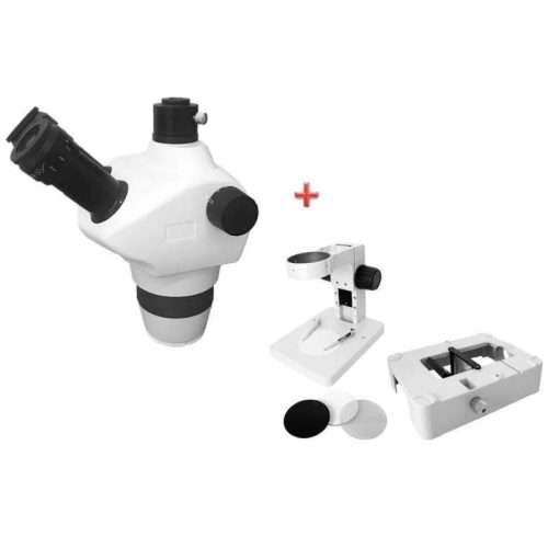 ultraZOOM-2 Stereo Microscope 8X-50X (to 300X) Binocular. ULWD + Mirror Base Stand 0998. Trinocular Options Available, Please Enquire