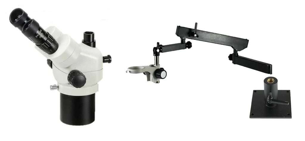 ultraZOOM-5 stereo microscope