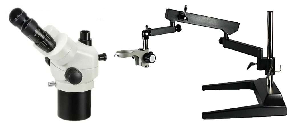 ultraZOOM-5 stereo microscope