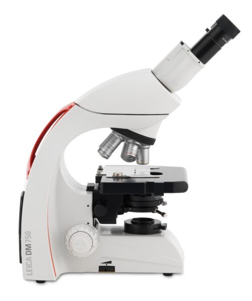 Leica DM750 biological microscope