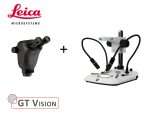 Leica Ivesta 3 gooseneck stand stereo microscope