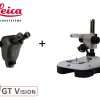 Leica Ivesta 3 mirror base stereo microscope