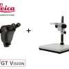 Leica Ivesta 3 tall pillar stand stereo microscope