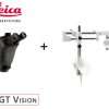 Leica Ivesta 3 boom arm desk clamp stereo microscope