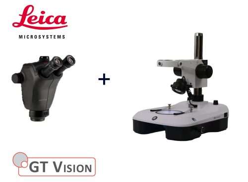 Leica Ivesta 3 mirror base stereo microscope