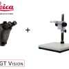 Leica Ivesta 3 tall pillar stand stereo microscope