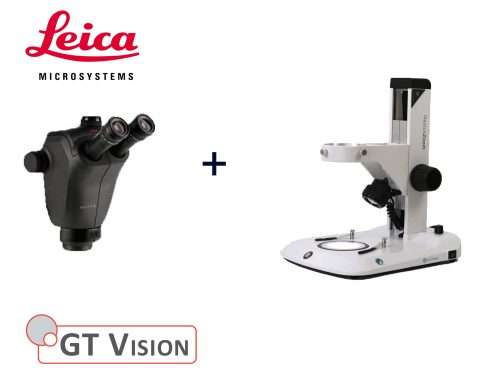 Leica Ivesta 3 track stand stereo microscope