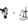 Leica S APO Stereo Zoom Microscope on Dual LED Gooseneck Stand