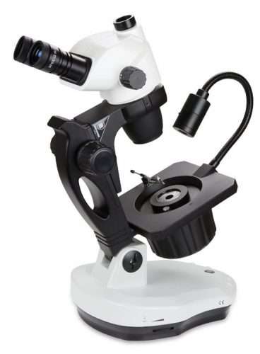 gemology stereo microscope