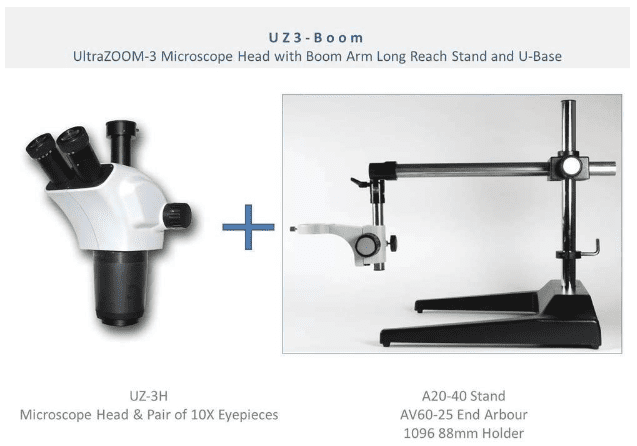 UltraZoom- 3 Stereo Microcope to Inspect Phone parts