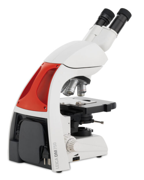 Leica DM750 phase contrast microscope