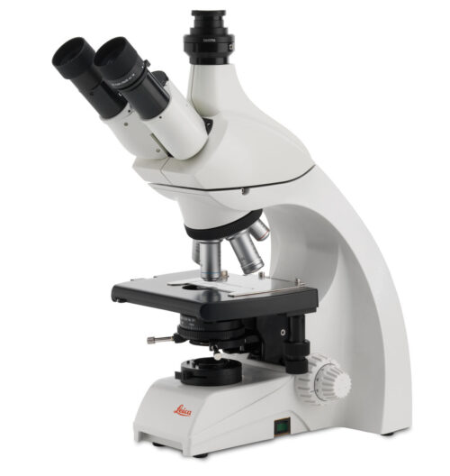 Leica DM750 biological microscope