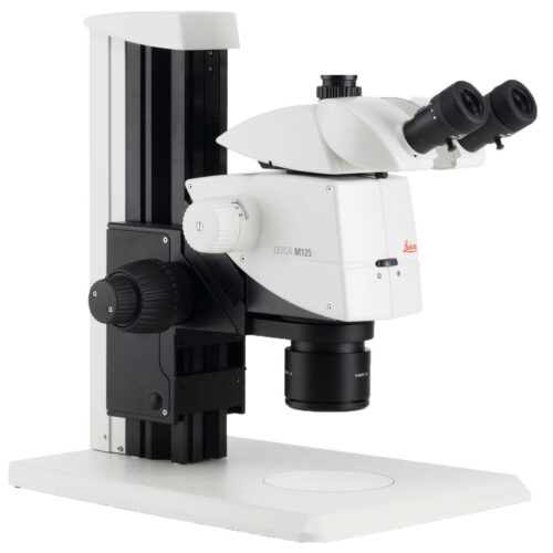 Leica M125 stereo microscope