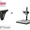 Leica Ivesta 3 tall pillar stand stereo microscope