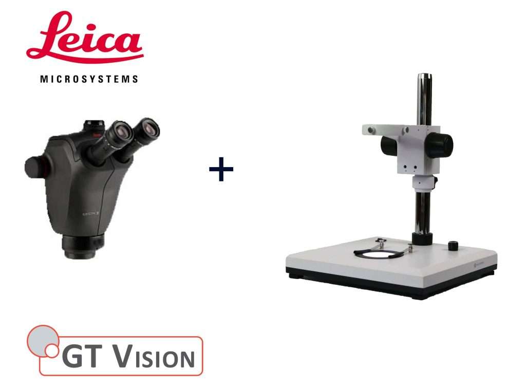 Leica Ivesta 3 tall pillar stand trans illumination stereo microscope