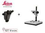 Leica Ivesta 3 tall pillar stand trans illumination stereo microscope