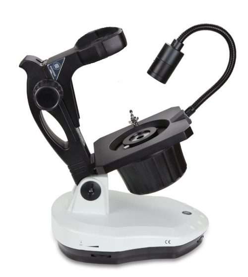 gemmological microscope stand